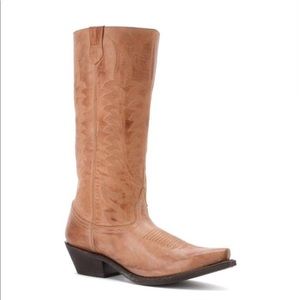 Laredo Ladies Devin Tan Zip Western Boot
